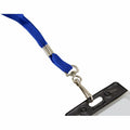 Baumgartens SICURIX Flat Metal Hook Lanyard, Blue, 100 / Pack, BAU65613