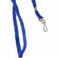 Baumgartens SICURIX Flat Metal Hook Lanyard, Blue, 100 / Pack, BAU65613