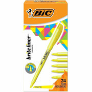 BIC Brite Liner Highlighters, 1 Box