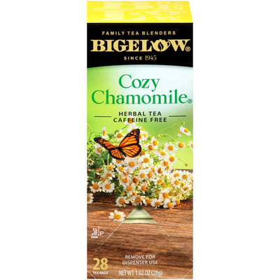 Bigelow Tea Company Bigelow Cozy Chamomile Herbal Tea Bag, 28 / Box, BTC00401
