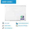 Bi-silque S.A MasterVision EasyClean Dry-erase Board, BVCMA0507790