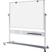 MasterVision Magnetic Dry Erase 2-sided Easel, 1 Each
