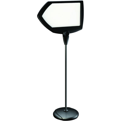 Bi-silque S.A MasterVision Arrow Dry-erase Floor Sign, White, BVCSIG01010101