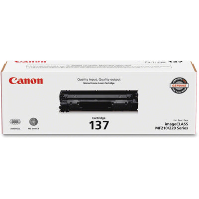 Canon Cartridge 137 Original Laser Toner Cartridge - Black -, /CT — view 1