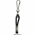 Champion Sports Heavy-duty Nylon Lanyard, Black, 1 Pack, CSI126BLK