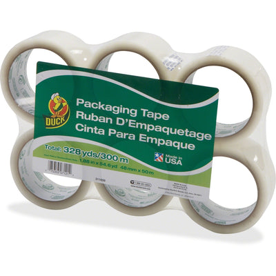 Shurtech Duck Brand Standard-Grade Packing Tape, Clear, 1 Pack, DUC240053