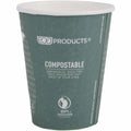 Eco-Products 12 oz World Art Insulated Hot Beverage Cups, Green, 600 / Carton, ECOEPBNHC12WD