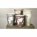 Eco-Products 16 oz World Art Insulated Hot Beverage Cups, Tan, 600 / Carton, ECOEPBNHC16WD