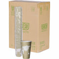 Eco-Products 16 oz World Art Insulated Hot Beverage Cups, Tan, 600 / Carton, ECOEPBNHC16WD