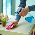 Floortex Hometex Biosafe Antimicrobial Table Mat 17" x 22", Fresh Mist, FLRFPHMTM4356EV