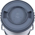 Genuine Joe 44-gallon Heavy-duty Trash Container, Gray, GJO11581