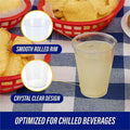 Genuine Joe 16 oz Clear Plastic Cups, 25 / Pack, GJO58230