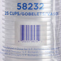 Genuine Joe 10 oz Clear Plastic Cups, 25 / Pack, GJO58232