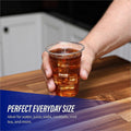 Genuine Joe 9 oz Clear Plastic Cups, 50 / Pack, GJO58233