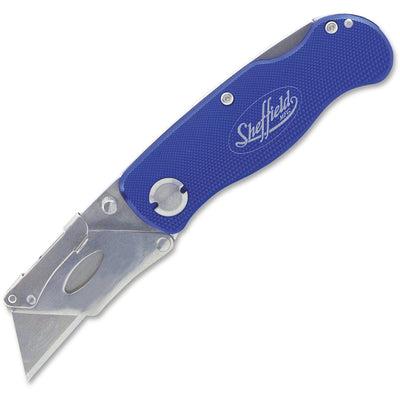 Great Neck NeckLockback Utility Knife, Blue, 12EA/PK 4PK/CT — view 1