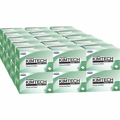 Kimberly-Clark KIMTECH Science Kimwipes Delicate Task Wipers, White, 1 Carton, KCC34120