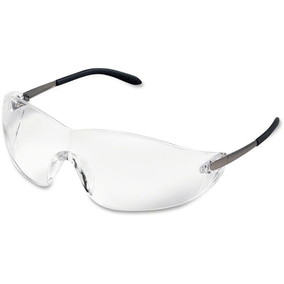 MCR Safety Crews BlackJack Metal Alloy Safety Glasses, MCSCRWS2110