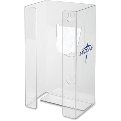 Medline Plastic Single Glove Box Holder, Clear, 12EA/CT — view 1