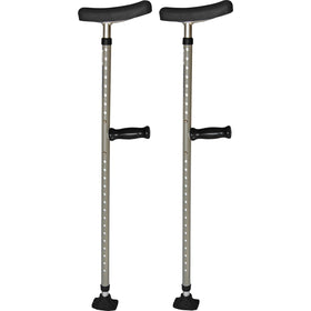 Medline Universal Single Tube Crutch, 2 / Pair, MIIMDS80542