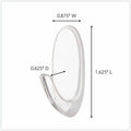 3M Command Hook Trial Pack - Medium, White, 50 / Carton, MMM17091CLRCABP