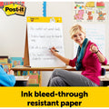 3M Post-it Tabletop Easel Pad with Primary Lines, 20" x 23", 1 Pad, MMM563PRL