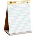 3M Post-it Tabletop Easel Pad with Primary Lines, 20" x 23", 1 Pad, MMM563PRL