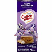 Coffee mate Italian Sweet Creme Nondairy Liquid Creamer Singles, 1 Box