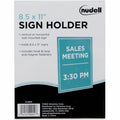 Nu-Dell Golite Cubicle Sign Holder, Clear, NUD37085Z