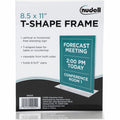 Nu-Dell Golite Freestanding T-shaped Sign Holder, NUD38020Z