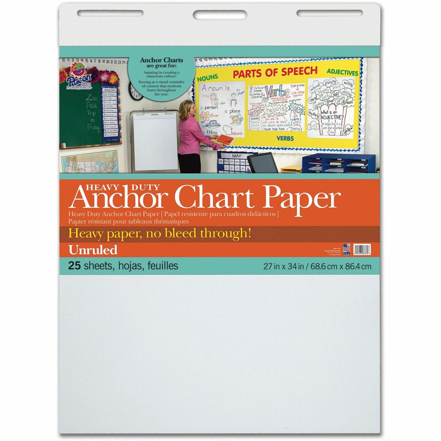Dixon Ticonderoga Pacon Heavy-duty Anchor Chart Paper, 27" x 34", 4 / Carton — view 1