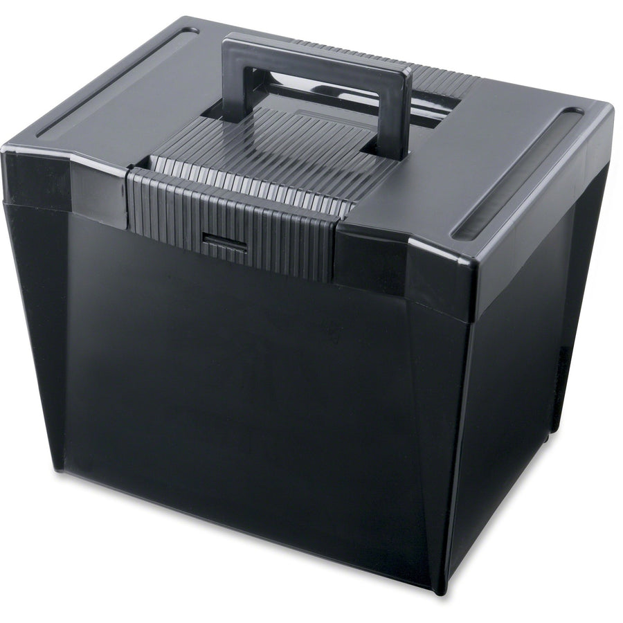 TOPS Pendaflex Economy File Box, Black, 4EA/CT — view 1