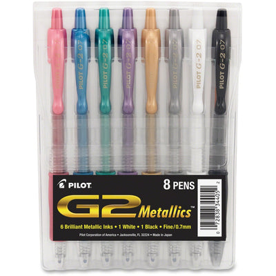 Pilot G2 Premium Gel Ink Retractable Pens, 8 / Pack — view 1
