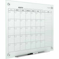 ACCO Quartet Infinity Magnetic Glass Dry-Erase Calendar Board, White, QRTGC4836F