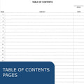Roaring Spring Paper Spring 4x4 Graph Single Copy Lab Book with Numbered Pages, 11 1/4" x 8 3/4", ROA77160