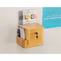 Safco Bamboo Suggestion Box, Natural, SAF4237NA