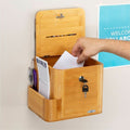 Safco Bamboo Suggestion Box, Natural, SAF4237NA