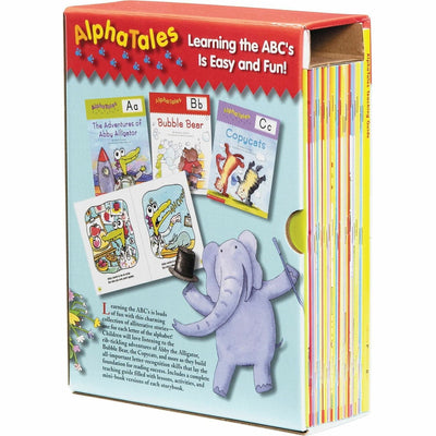 Scholastic Res. Pre-K AlphaTales Book Set Printed Book, 26 / Set, SHS0545067642