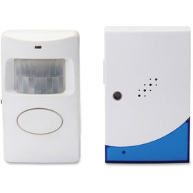 Tatco Wireless Chime with Receiver, White, TCO57930