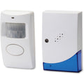 Tatco Wireless Chime with Receiver, White, TCO57930