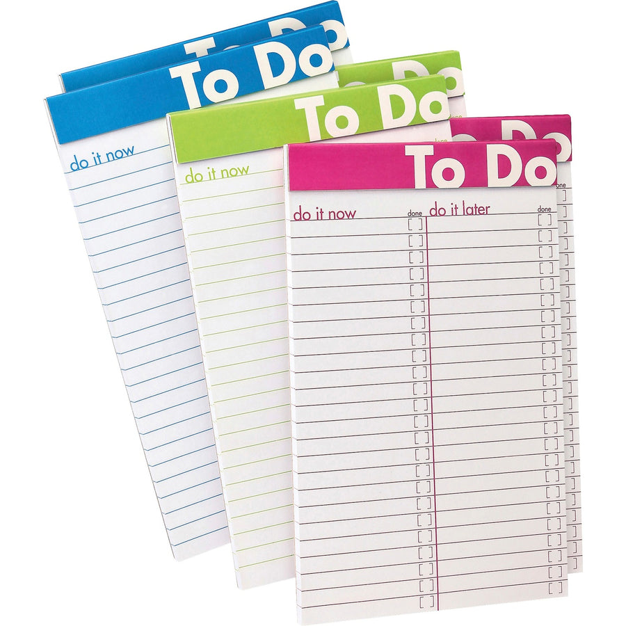 TOPS Ampad To Do List Notepad, 5" x 8", 6 / Pack — view 1