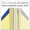 TOPS Ampad Evidence Narrow Ruled Dual Pad, 8 1/2" x 11 3/4", 1 Pad, TOP20246