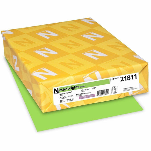 Neenah Astrobrights Paper Letter Martian Green 250/pkg, 1 Pack
