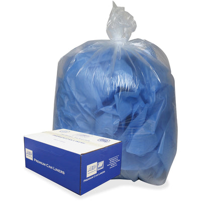 AEP Berry Low Density Can Liners, Translucent, 250 / Carton — view 1