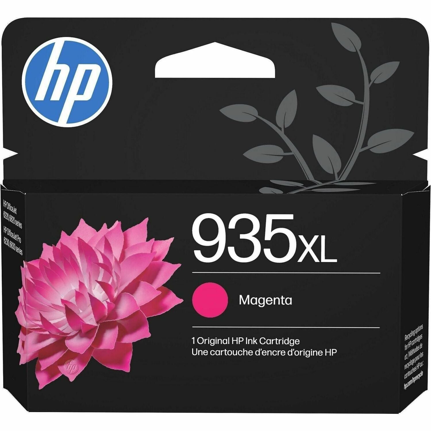 HP 935XL (C2P25AN) Original High Yield Inkjet Ink Cartridge - Magenta - 1 Each