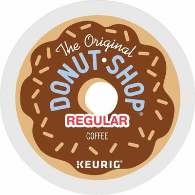 Keurig Green Mountain The Original Donut Shop K-Cup Regular Coffee, 4 / Carton, DIE60052101CT