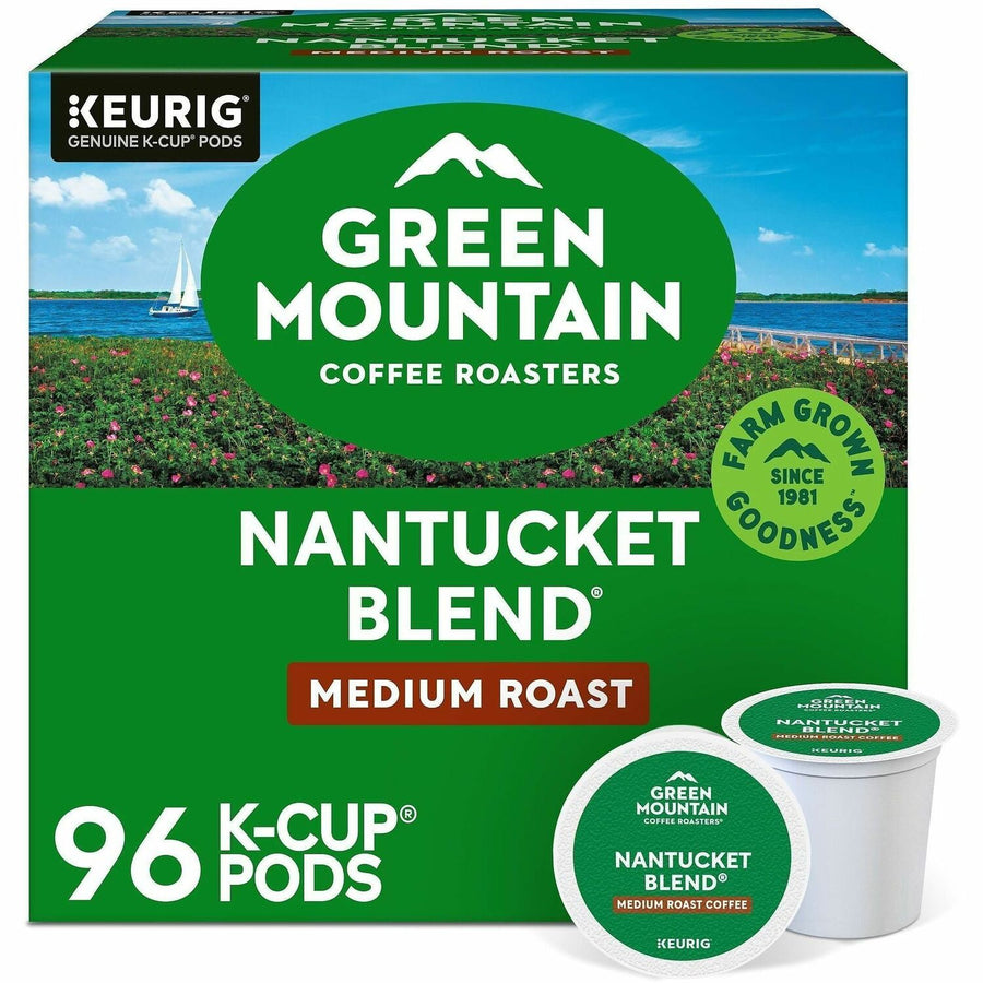 Keurig Dr Pepper Green Mountain Coffee Roasters K-Cup Nantucket Blend Coffee, 4 / Carton — view 1