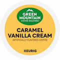 Keurig Dr Pepper . Green Mountain Coffee Roasters K-Cup Caramel Vanilla Cream Coffee, 4 / Carton, GMT6700CT