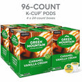 Keurig Dr Pepper . Green Mountain Coffee Roasters K-Cup Caramel Vanilla Cream Coffee, 4 / Carton, GMT6700CT