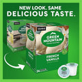 Keurig Dr Pepper . Green Mountain Coffee Roasters K-Cup French Vanilla Coffee, 4 / Carton, GMT6732CT