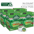 Keurig Dr Pepper . Green Mountain Coffee Roasters K-Cup Vermont Country Blend Decaf Coffee, 4 / Carton, GMT7602CT